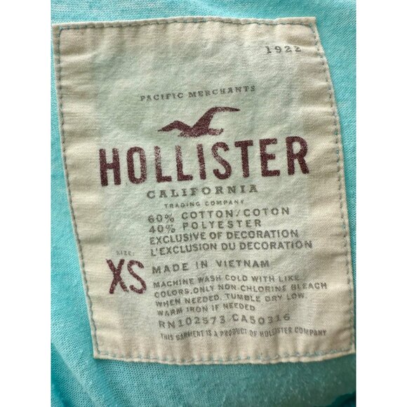 Vtg Y2K Hollister Babydoll Top | Coquette Grunge Fairy Soft Girl Alt 90s Coastal - Picture 13 of 16